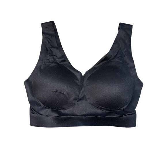 Soma Enbliss Bralette Pullover Sports Bra Black Small Wireless Removable Cups - Picture 1 of 6